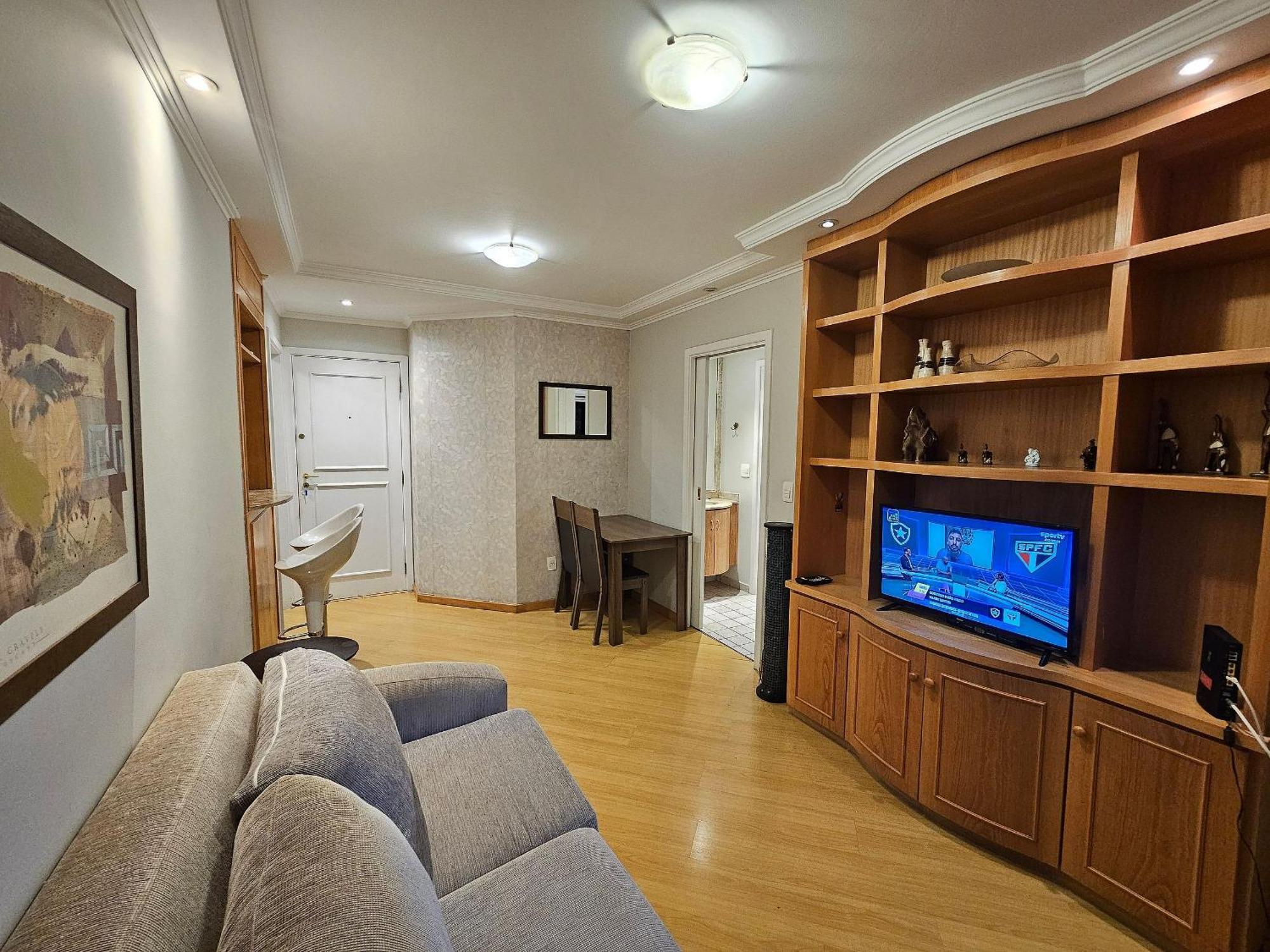Flat Apart/Hotel Com Uma Suite E Cozinha Completa São Paulo Zewnętrze zdjęcie
