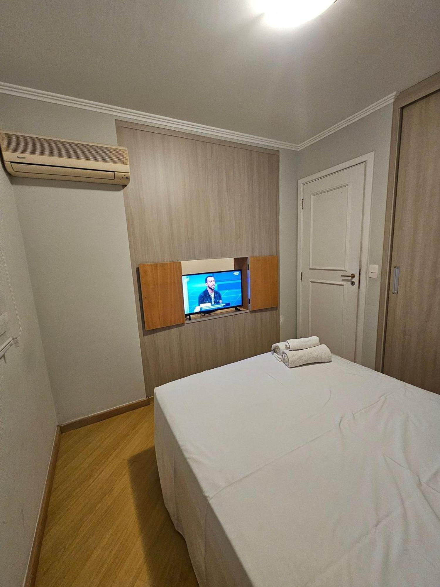 Flat Apart/Hotel Com Uma Suite E Cozinha Completa São Paulo Zewnętrze zdjęcie